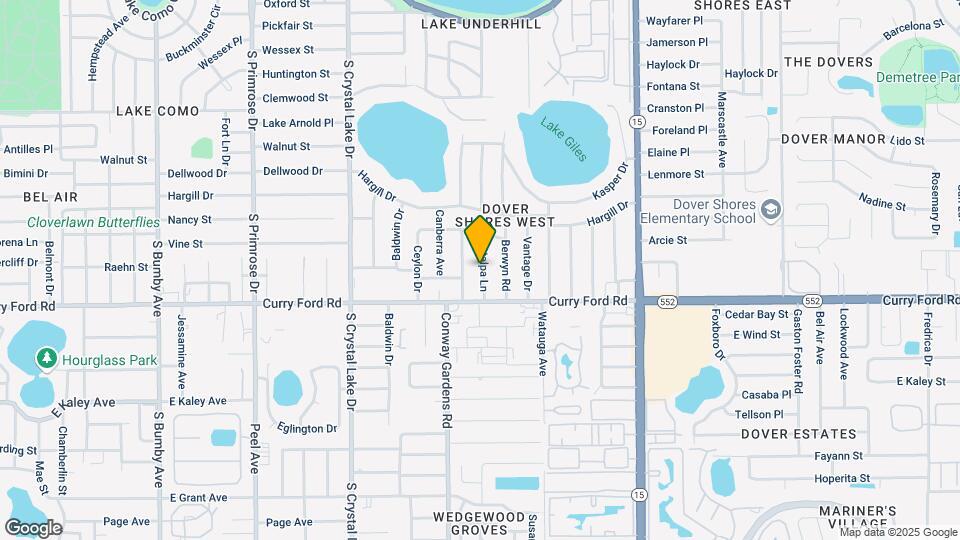 1330 Catalpa Ln Mapa y Detalles de la Ubicación