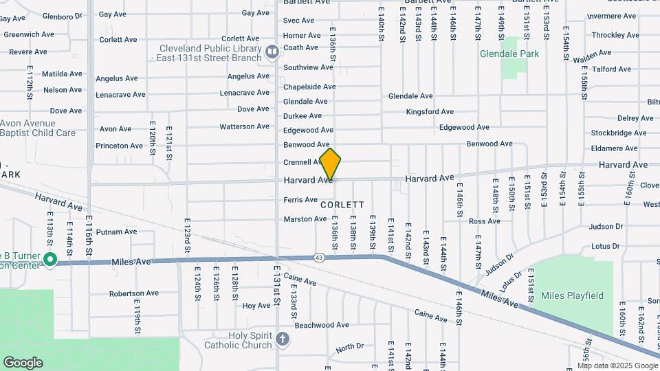 4056 E 136th St Map and Location Details