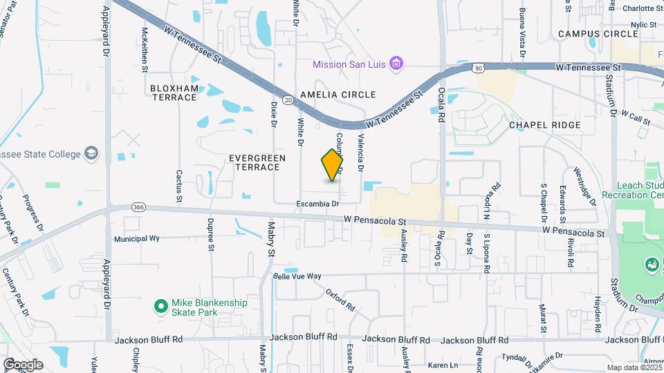 2307 Columbia Ct Map and Location Details