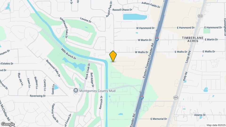 21411 Austell Pond Dr Map and Location Details