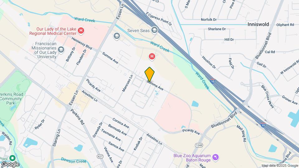 5110 Butter Creek Ln Map and Location Details