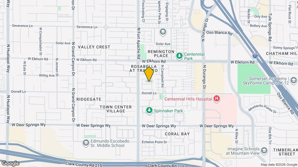 9132 Forest Willow Ave Map and Location Details