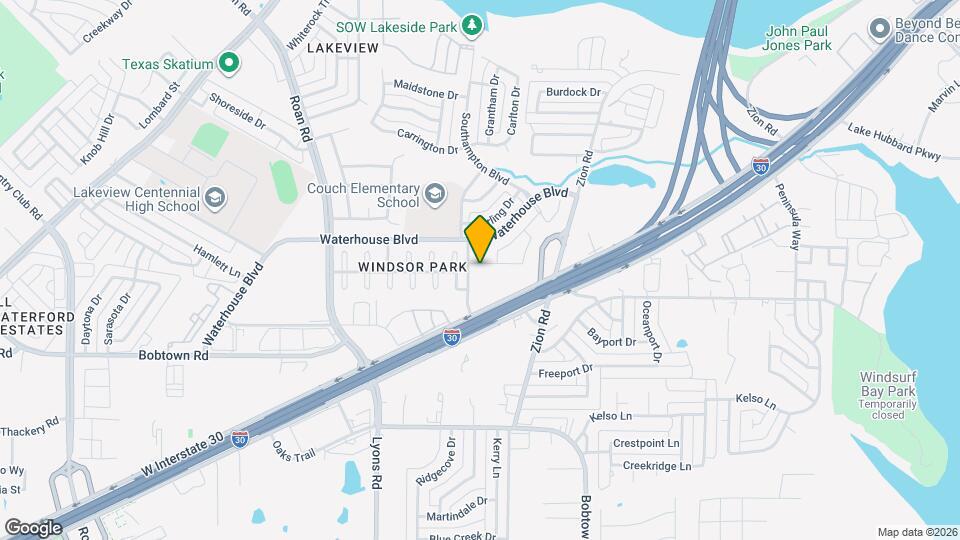 714 Creekwater Ln Map and Location Details