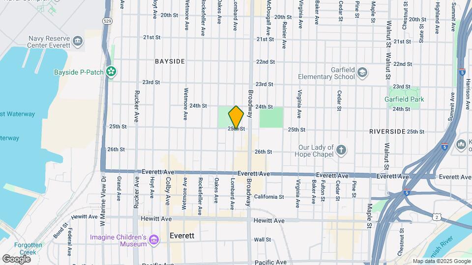 2503 Lombard Ave Map and Location Details