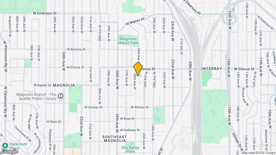 3024-3026 26th Ave W Map and Location Details