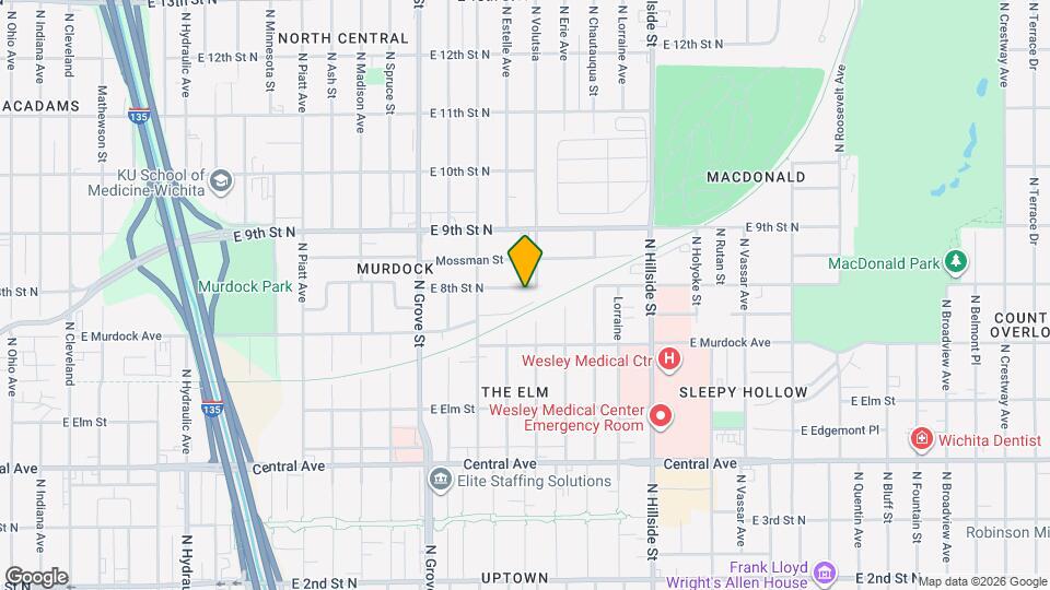 2665 E 8th St N Map and Location Details