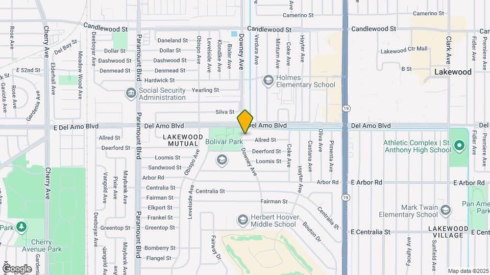 4832 Downey Ave Map and Location Details