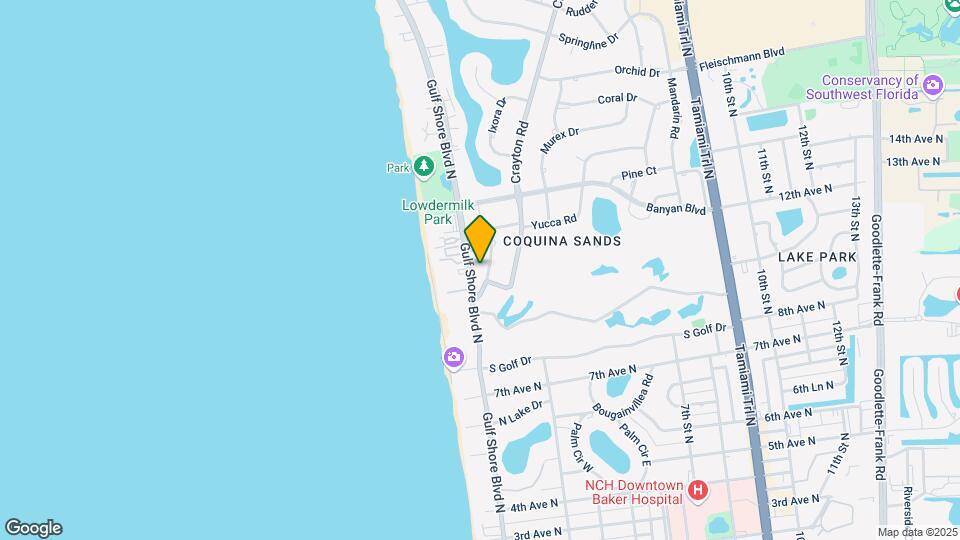 1100 Gulf Shore Blvd N Map and Location Details
