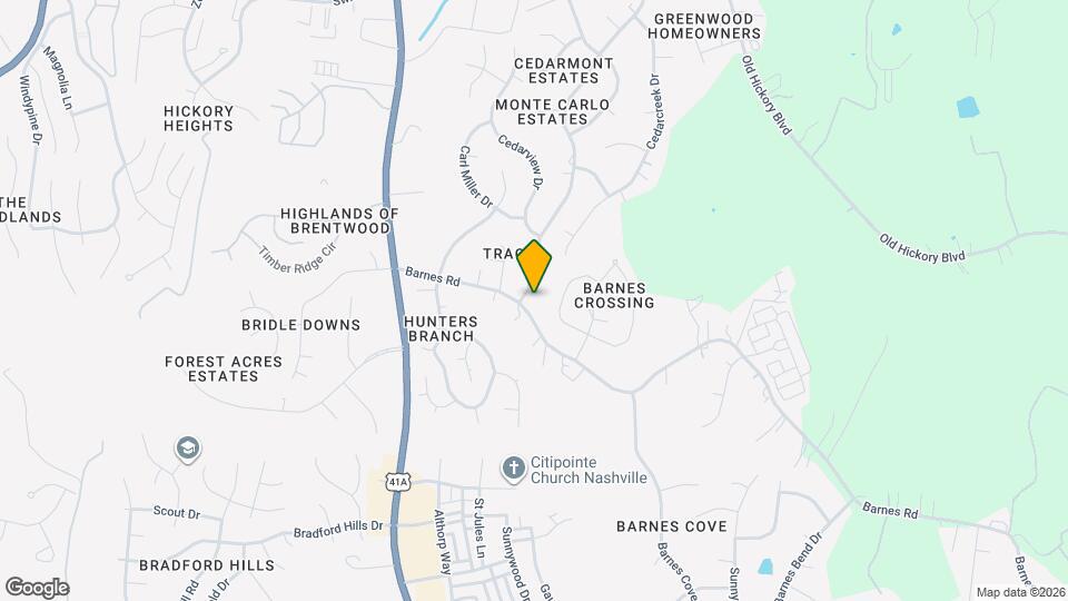 632 Cedarmont Dr Mapa y Detalles de la Ubicación