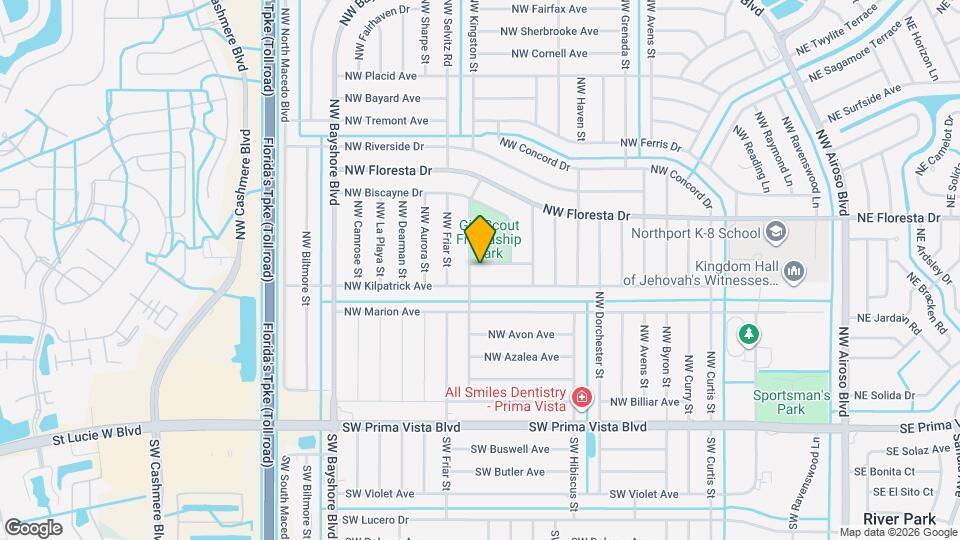 582 NW La Brea Ave Map and Location Details