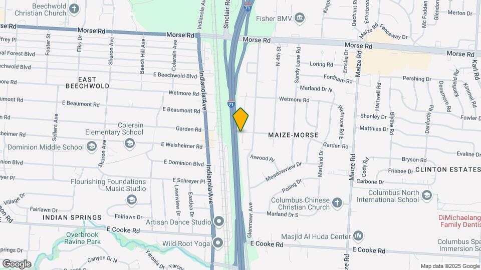 815-829 Garden Rd Mapa y Detalles de la Ubicación