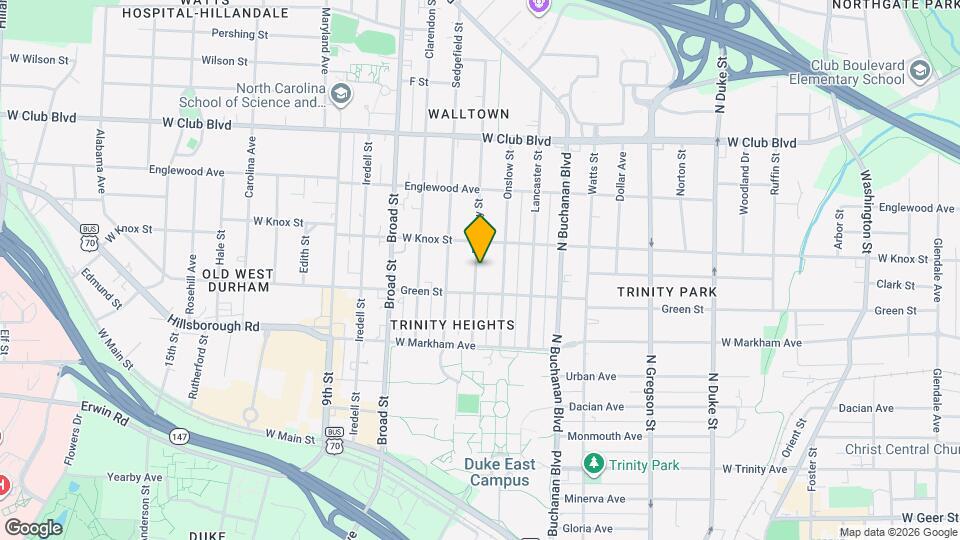 914 Berkeley St Map and Location Details