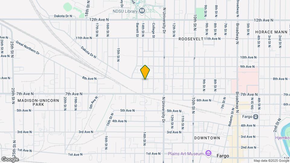 729 14th St N Map and Location Details