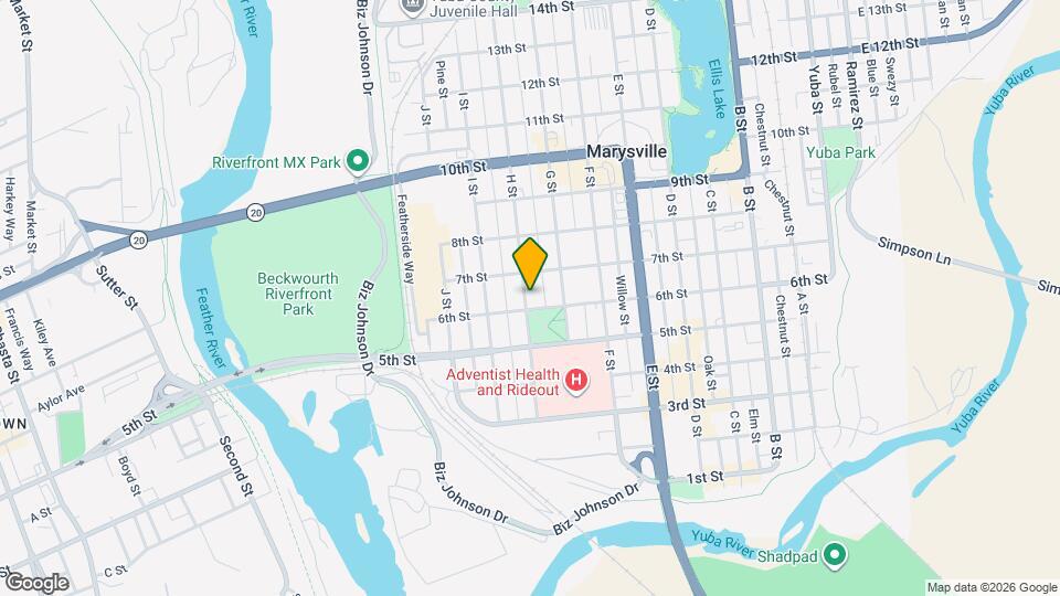 609-611 H St Map and Location Details