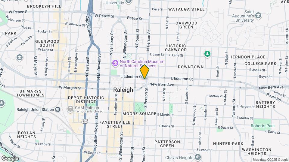 237 New Bern Pl Map and Location Details