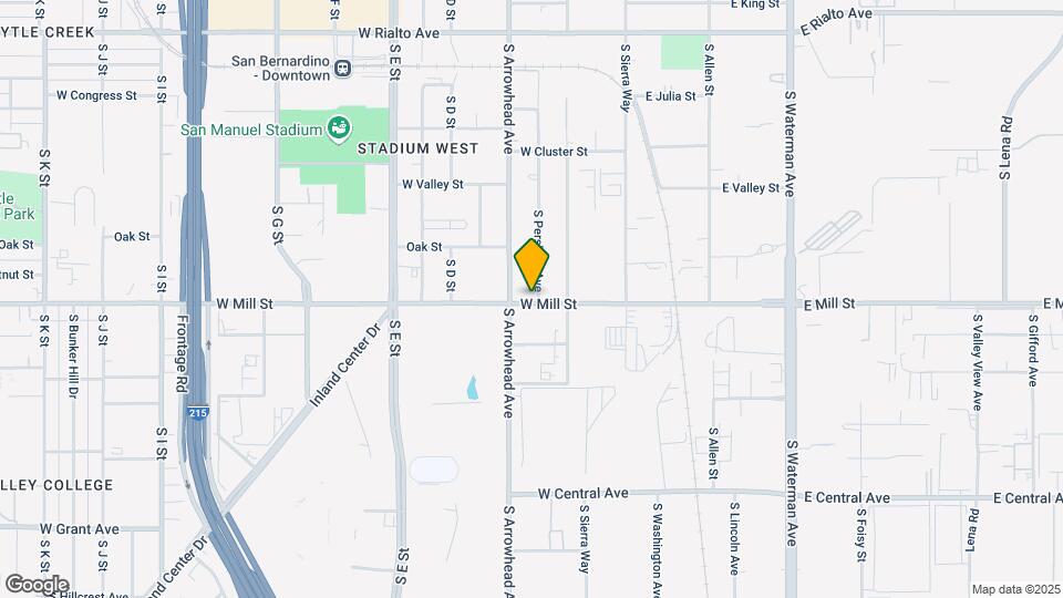 490 S Pershing Ave Mapa y Detalles de la Ubicación