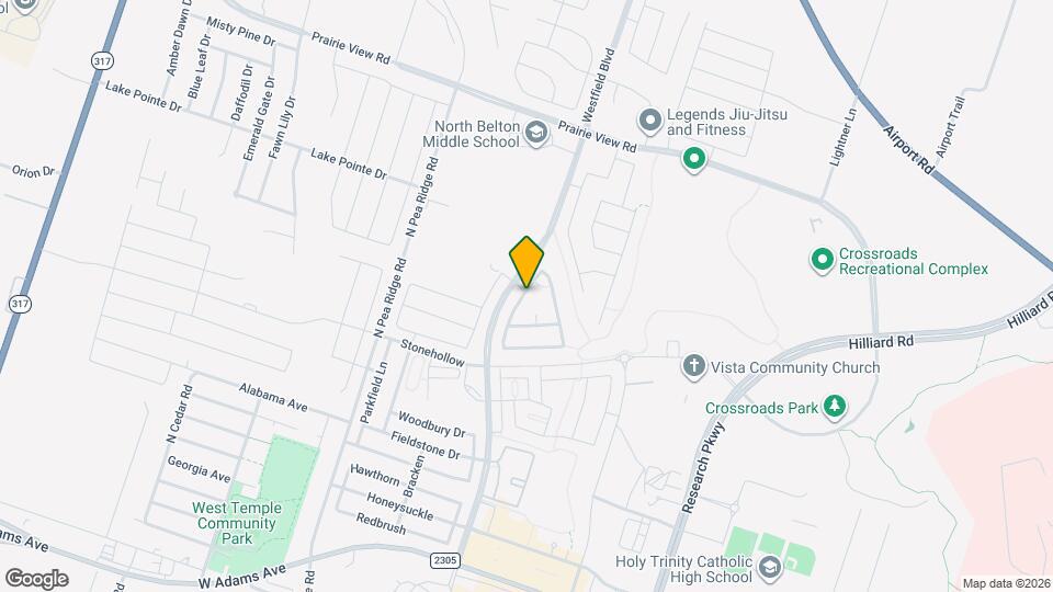 1245 Spring Terrace Loop Map and Location Details