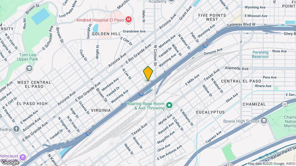 603 N Dallas St Map and Location Details