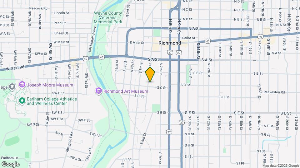 235 S 6th St Map and Location Details