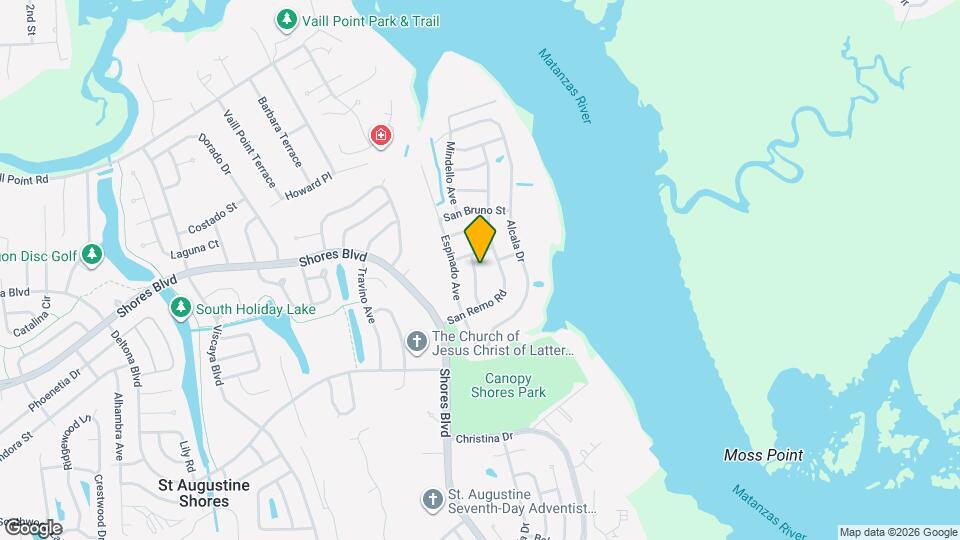 968 Salzedo Ave Map and Location Details