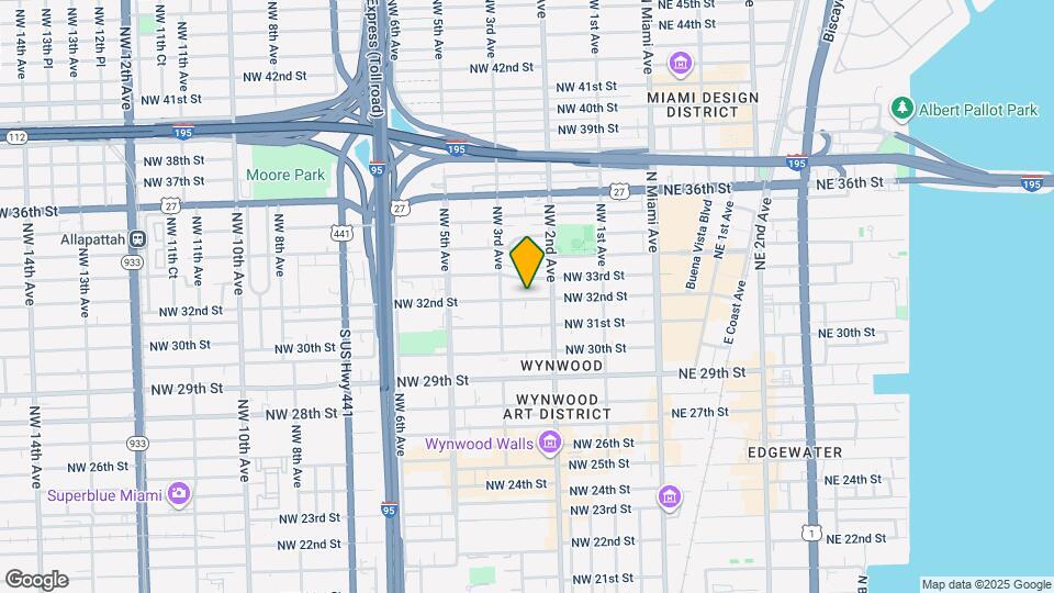 243 NW 32nd St, Unit S1 Map and Location Details