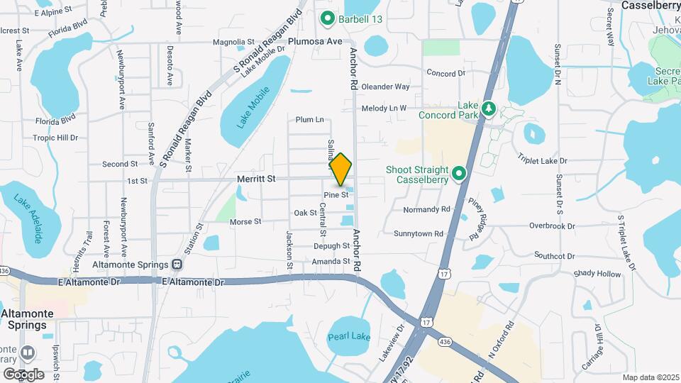 1330 Pine St Map and Location Details