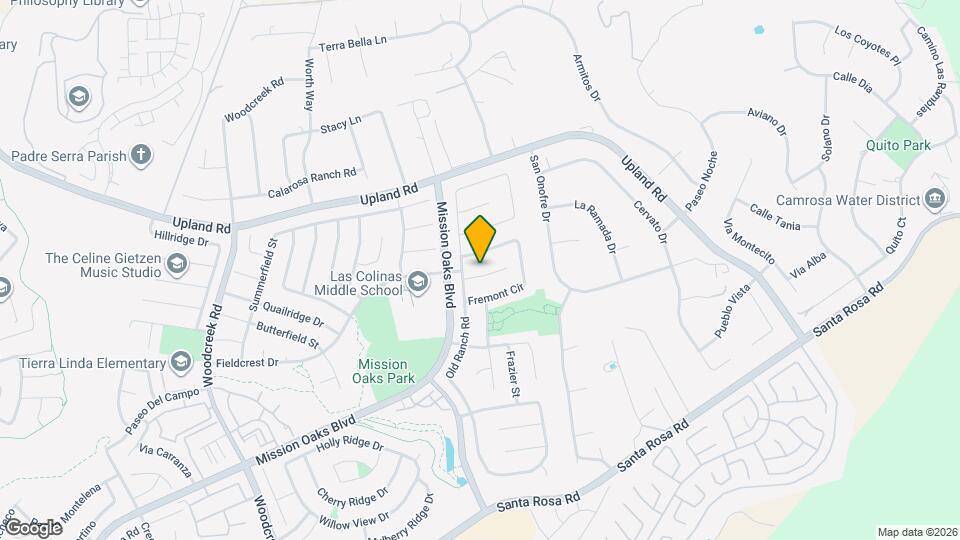 6033 Tahoe Pl Map and Location Details