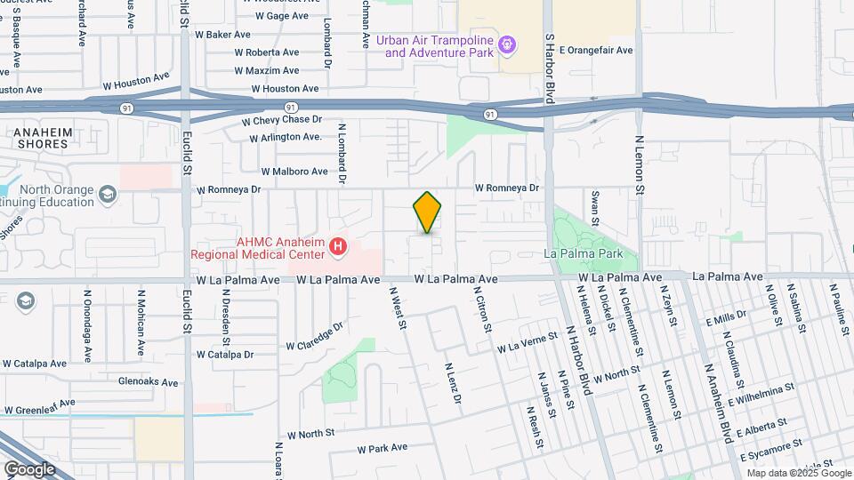 1145 N Mayfair Ave Map and Location Details