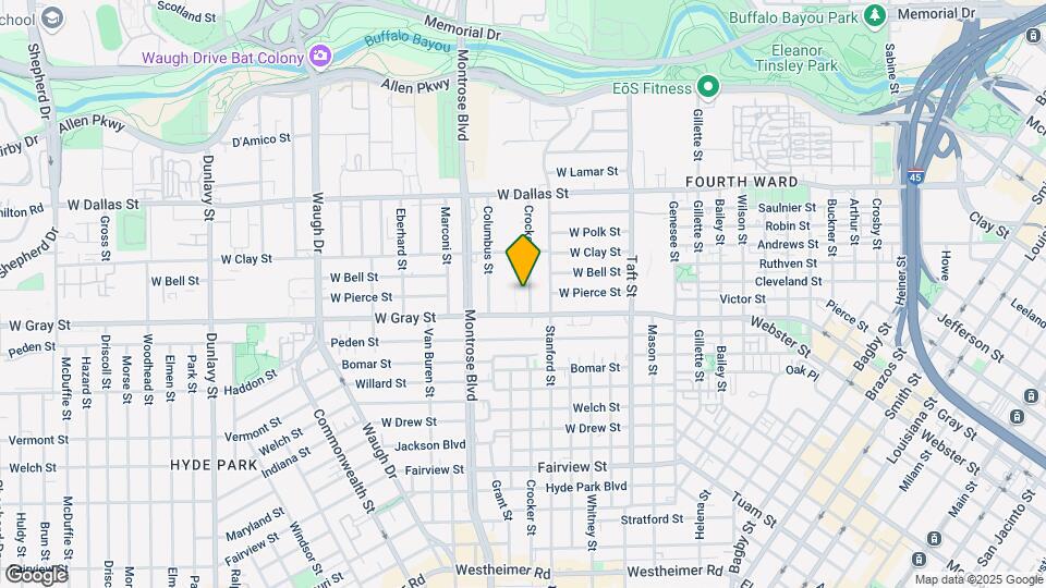 1422 Crocker St Map and Location Details