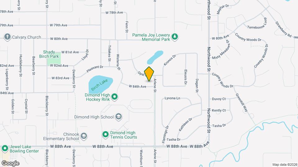 2711 W 84th Ave Map and Location Details
