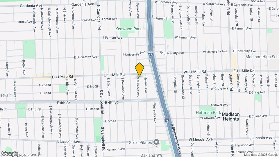 113 S Minerva Ave Map and Location Details
