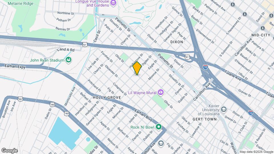 8816 Olive St Map and Location Details