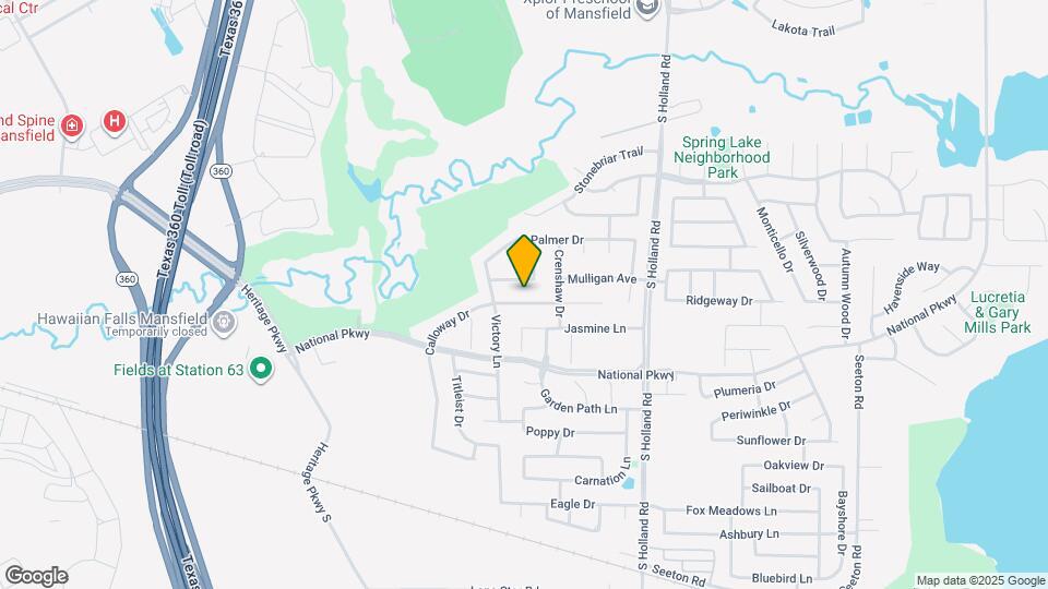 4209 Calloway Dr Map and Location Details