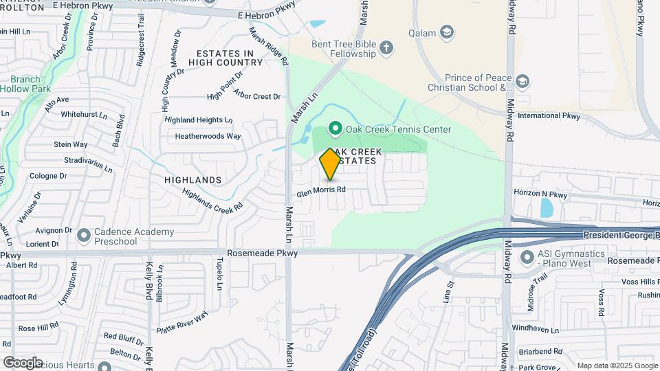 2513 Glen Morris Rd Map and Location Details