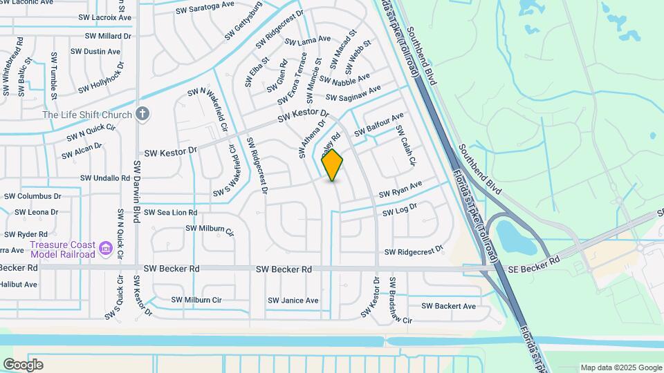 4412 SW Paley Rd Map and Location Details