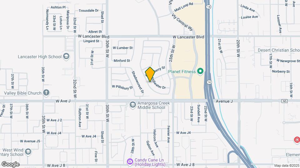 44500 Overland Ave Map and Location Details