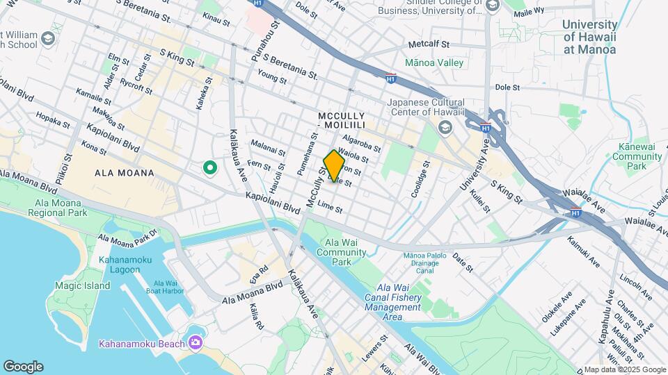 766 Wiliwili St Mapa y Detalles de la Ubicación