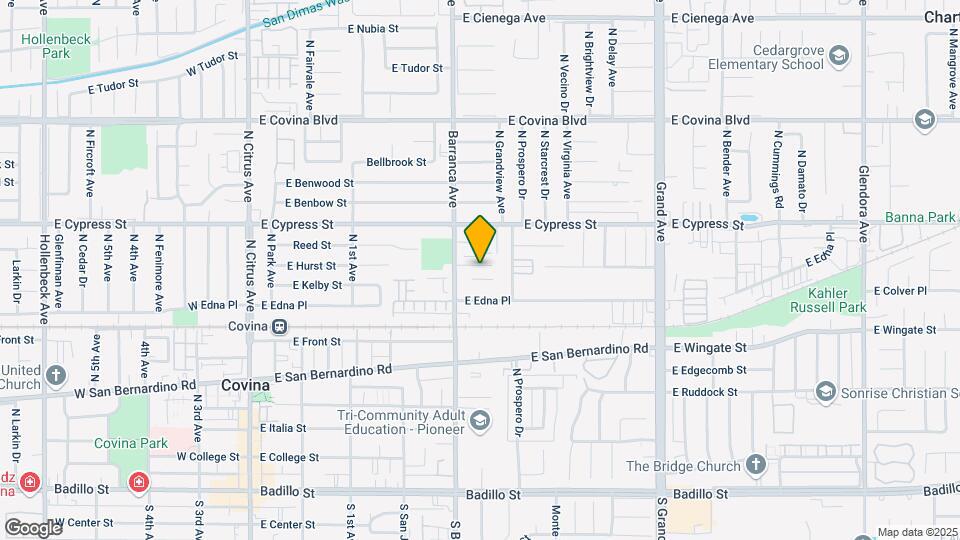 536 E Hurst St Map and Location Details