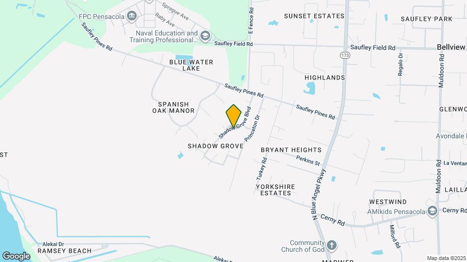 5549 Shadow Grove Blvd Map and Location Details