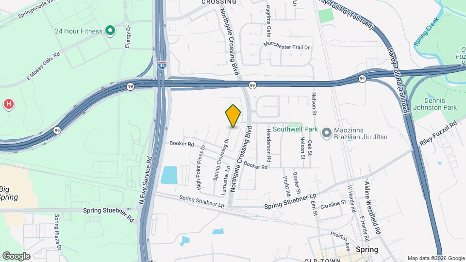 22618 Spring Crossing Dr Map and Location Details