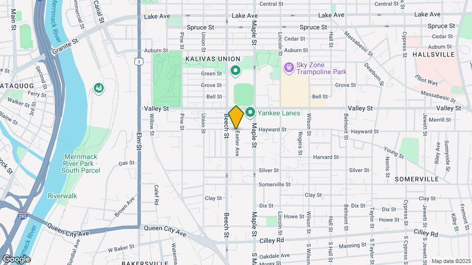 84 Exeter Ave Map and Location Details