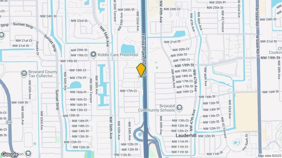 1790 NW 52nd Ave Map and Location Details