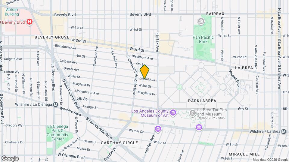 6252 Drexel Ave Map and Location Details