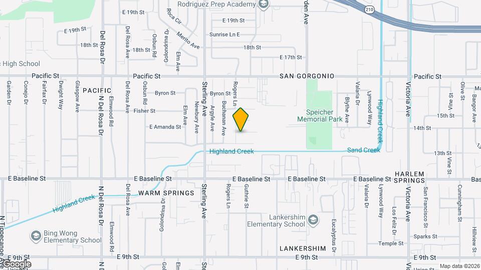 2141 E Bessant St Map and Location Details