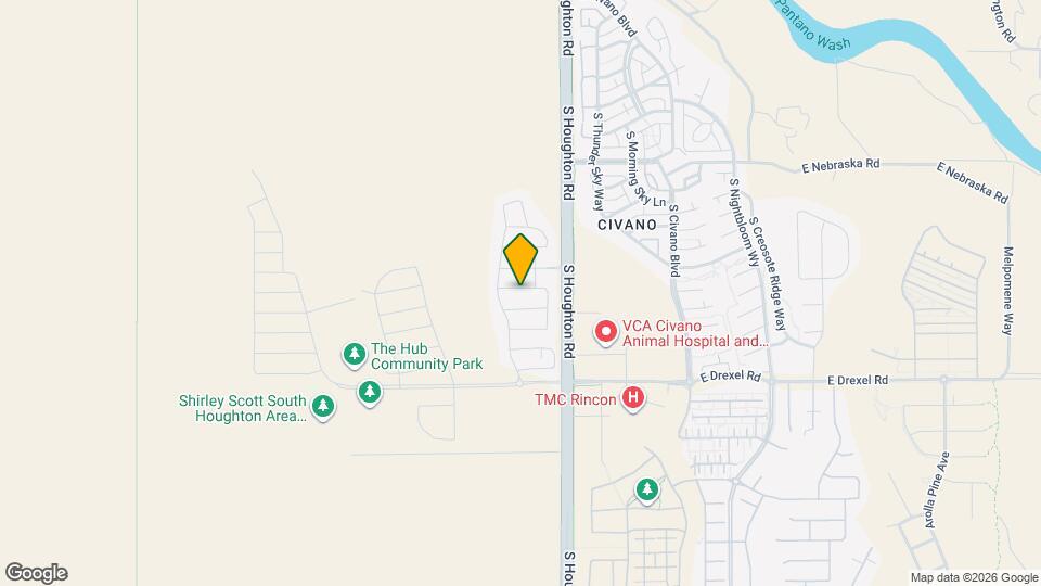 10222 E Boulder Hop Trl Map and Location Details