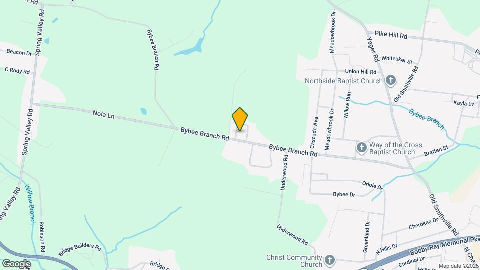 173 Bybee Woods Dr Map and Location Details