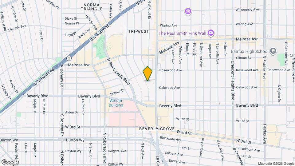 408 Westbourne Dr Map and Location Details