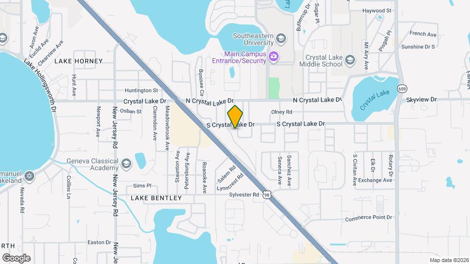 1617 Crystal Ct W, Unit 1 Map and Location Details