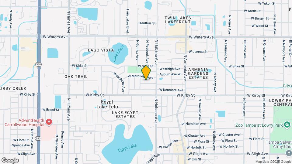 2813 Lorraine St Map and Location Details