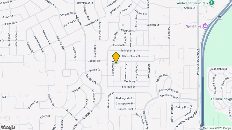 13389 Dunbar St Map and Location Details